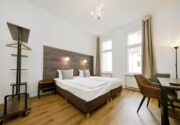 bedroom in family apartment OTA-Berlin