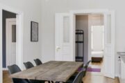 kitchen view in family apartment OTA-Berlin
